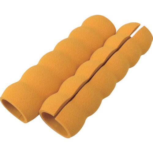 CAR-BOY Cart Grip Inner Diameter 28 x Length 150mm 2 Pieces Yellow GG17 1 S