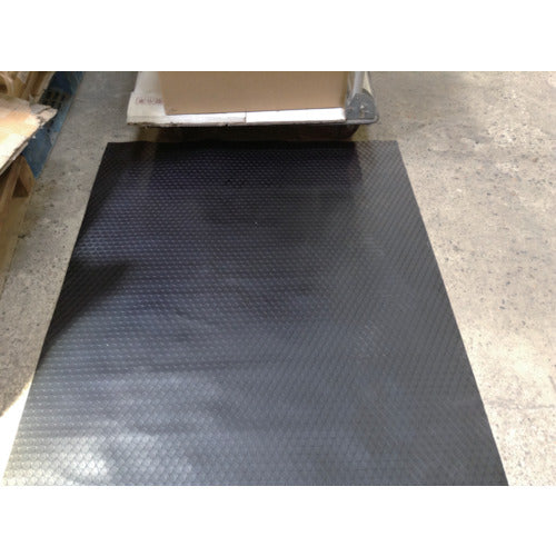 ワニ印 塩ビ養生マット コイン グレー 1.3mm厚×920mm×20m巻 003025 1 巻