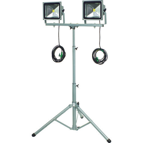 NICHIDO LED work light 30W two-light tripod LPR-S30LW-3ME 1 unit