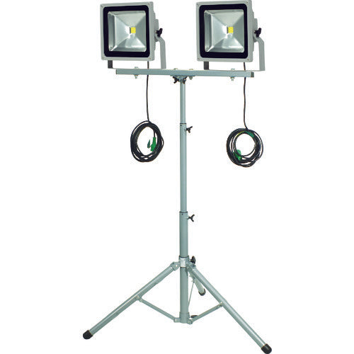 NICHIDO LED work light 50W two-light tripod LPR-S50LW-3ME 1 unit