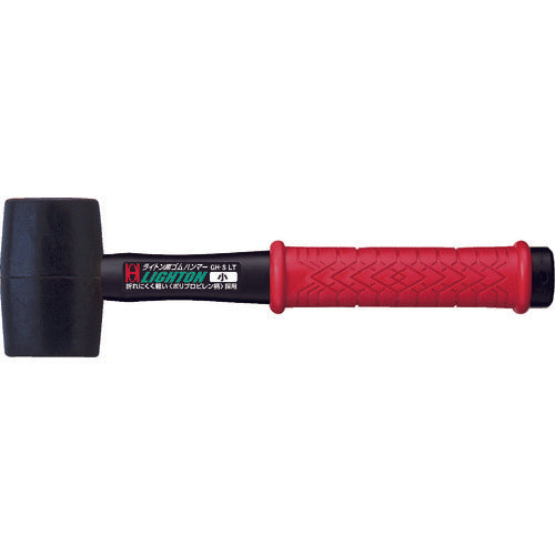 OH ライトン黒ゴムハンマー #1/2 S GH-S LT 1 本