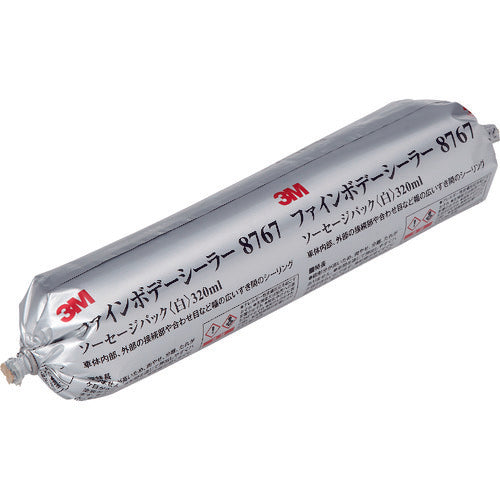 3M Fine Body Sealer Sausage Pack 8767 White 320ml 8767 1 piece