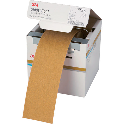 3M 스티킷 골드 피니싱 롤 #80 75mmX18m FR 80 75 GOL 1권