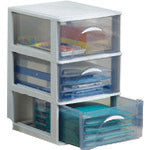 IRIS 218689 デスクチェスト DCF−430 ライトグレー DCF-430 1 台