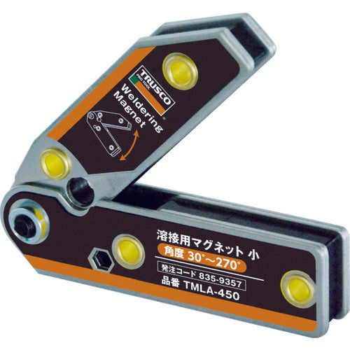 TRUSCO Welding Magnet Small Angle 30° to 270° TMLA-450 1 pc