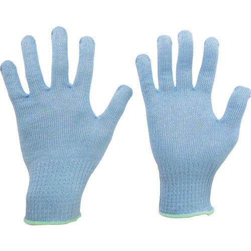 Midori Anzen Cut-Resistant Gloves Cut Guard W102 Blue M CUT GUARD-W102-BL-M 1 pair