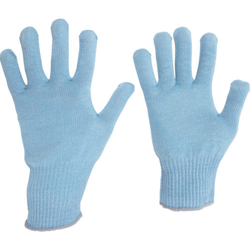 Midori Anzen Cut-Resistant Gloves Cut Guard W102 Blue L CUT GUARD-W102-BL-L 1 pair