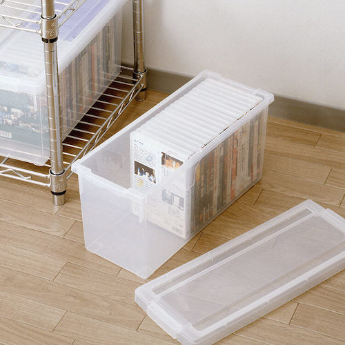 TENMA DVDいれと庫 クリア 175×450×210 110001033 1 個