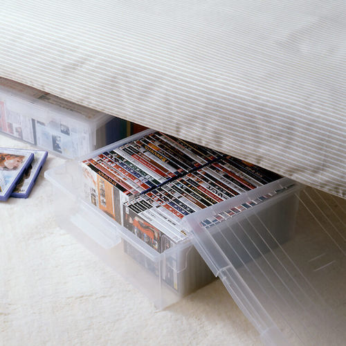 TENMA DVD 쓰레기와 창고 와이드 클리어 425×465×170 110005234 1개