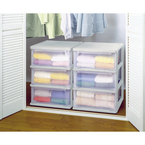 TENMA コスパ クローゼットケース(ワイド)深3段 110001310 1 台