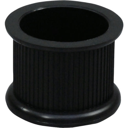 光 イス脚キャップ 黒丸24 BE-0-242 1 個