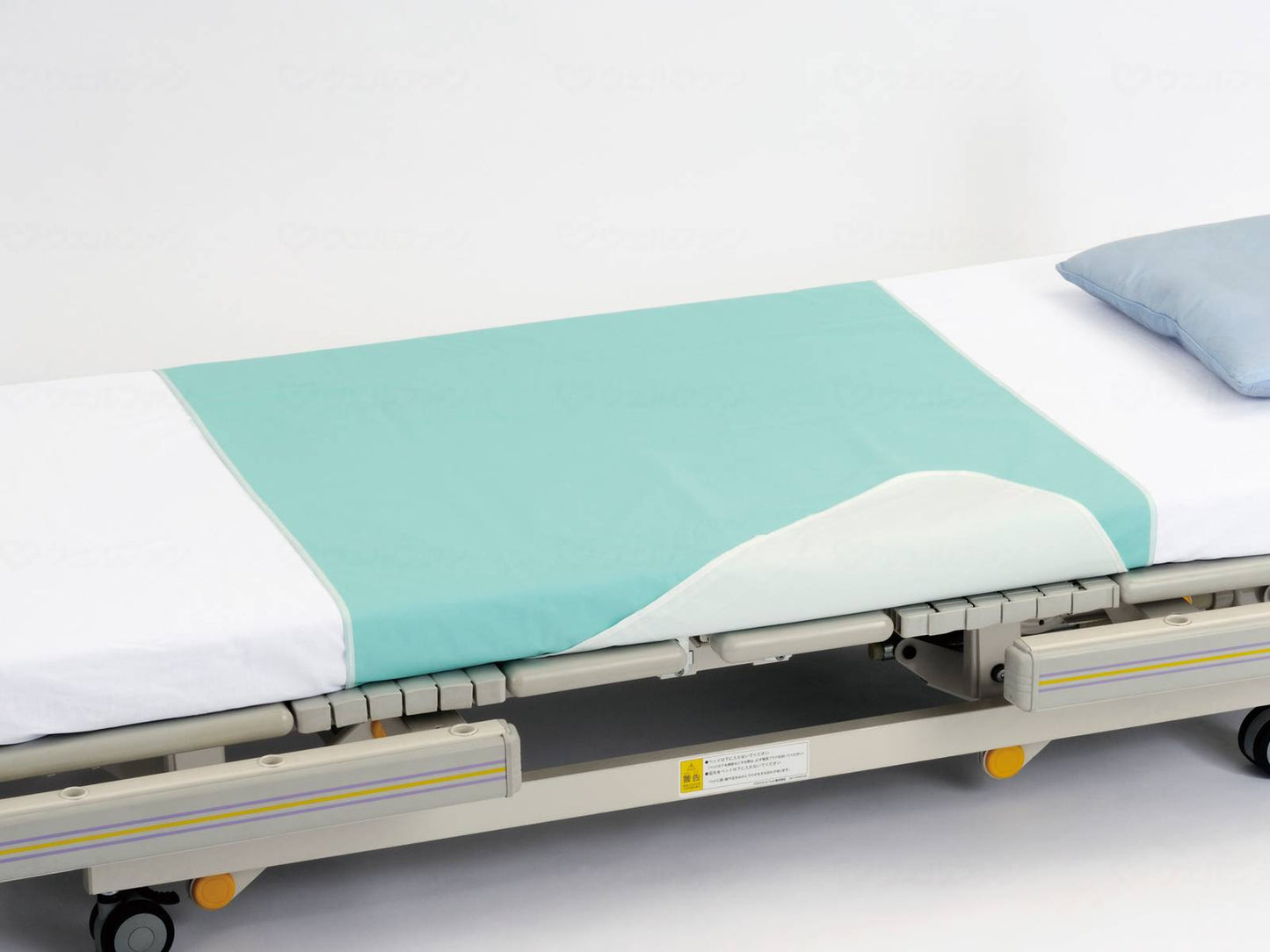 ピジョンタヒラ耐熱防水ブロードシーツ ライトグリーン