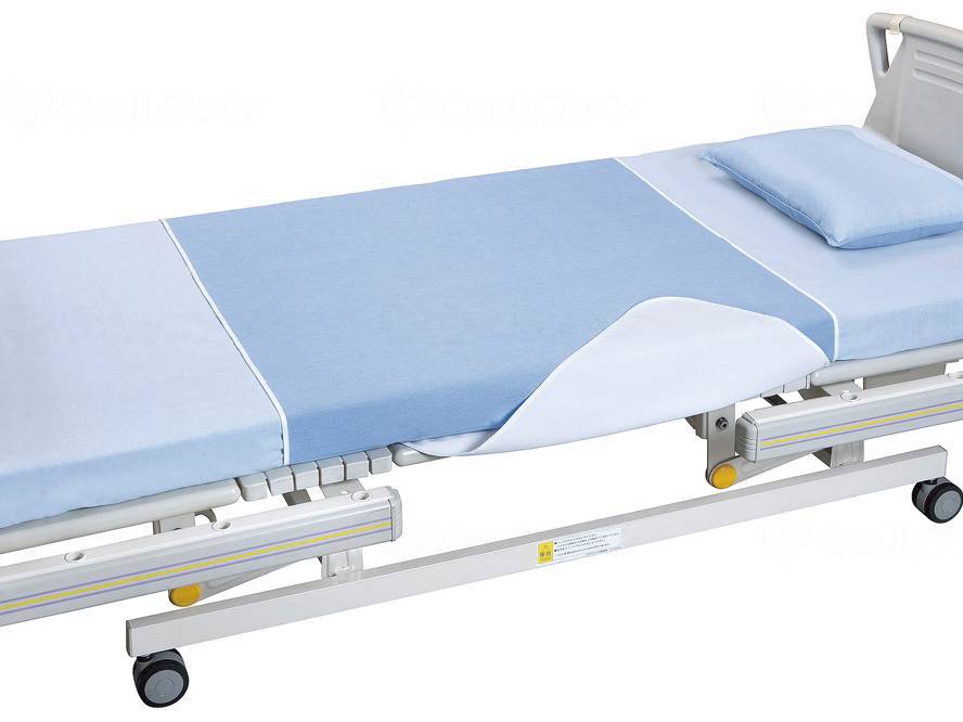 ピジョンタヒラ耐熱防水デニムシーツ サックス M