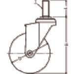 해머 920E형 나사 포함 고무차 920EA-FR75 1개