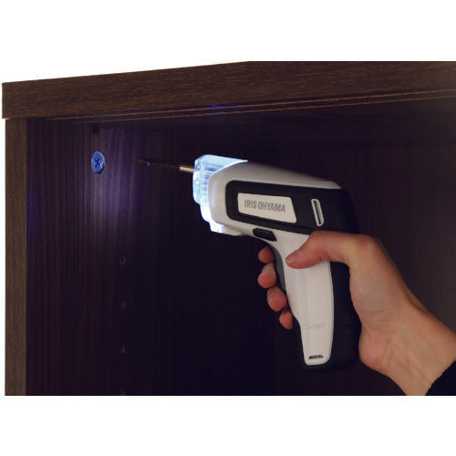 IRIS 562217 充電式電動ドライバー JDD351-W 1 台