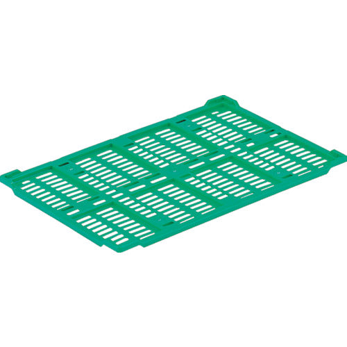 Risu Folding Container 478739 RS Container RS-M22 Lid Green RS-M22F 1 Piece