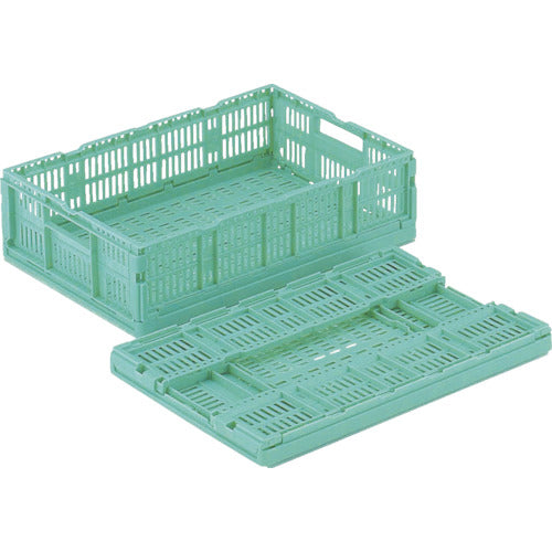 다람쥐 접이식 컨테이너 379388 RS 컨테이너 RS-M615 (얇은 접이식 컨테이너) 녹색 RS-M615 1 개