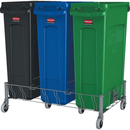 ラバーメイド 【売り切り廃番】スリムジムコンテナ用ドーリー 3連タイプ 1956192 1 個