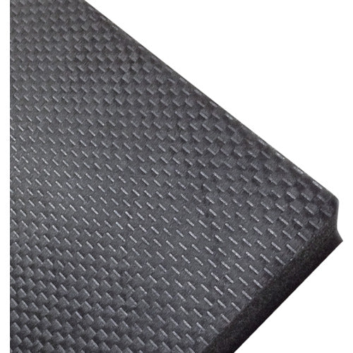 INOAC Calmflex F-55 Black 10x1000x1000 with cosmetic cut-off F-55-10 1 sheet