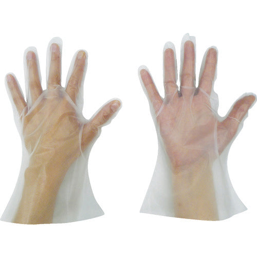 Tokyo Pack Emergency Disaster Prevention Gloves New My Just Simple 50S Semi-transparent KN-S 1 bag