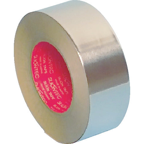 SLIONTEC アルミテープ(ツヤあり) NO.8167 シルバー 50mm×50m 厚さ0.13mm 816700-20-50X50 1 巻