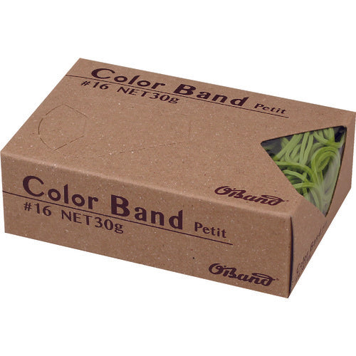 O-Band Color Band Petit 30g Box #16 Light Green GGC-030-LG 1 Box