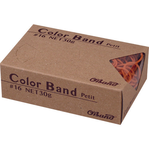 O-Band Color Band Petit 30g Box #16 Orange GGC-030-OR 1 Box