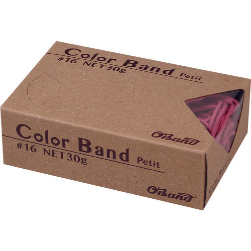 O-Band Color Band Petite 30g Box #16 Pink GGC-030-PK 1 Box