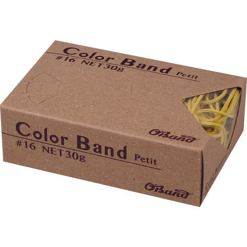 O-Band Color Band Petit 30g Box #16 Yellow GGC-030-YW 1 Box