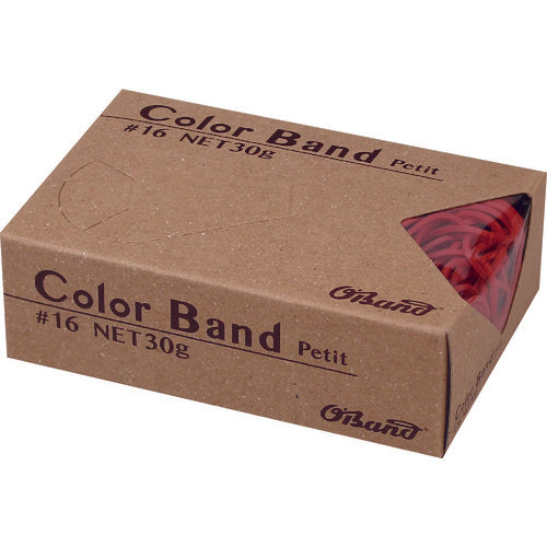O-Band Color Band Petit 30g Box #16 Red GGC-030-RD 1 Box