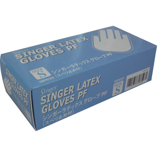 가수 가수 라텍스 PF 정지메 부착 S (100장입) E111-S 1상자