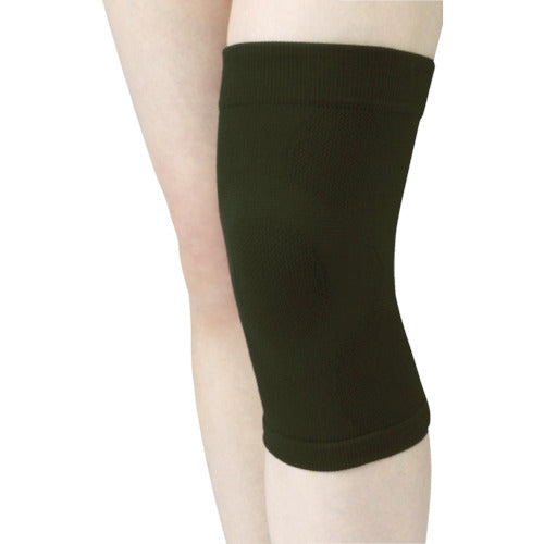Fukutoku Comfortable Line Support Knee 1 Piece Black M 1774-M 1 Piece