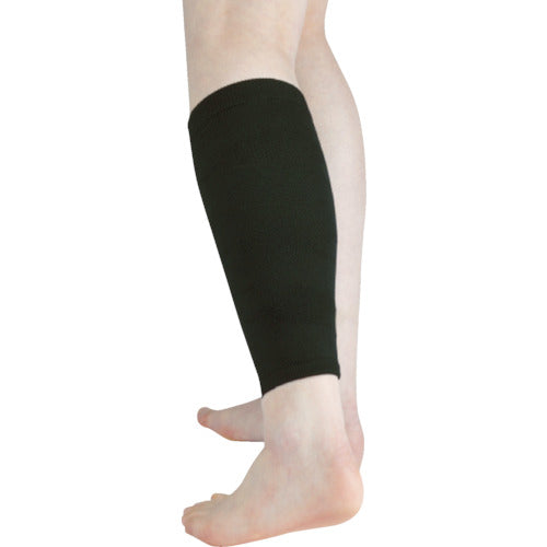 福徳 快適ラインサポーターふくらはぎ 1枚 黒 L 1775-L 1 枚