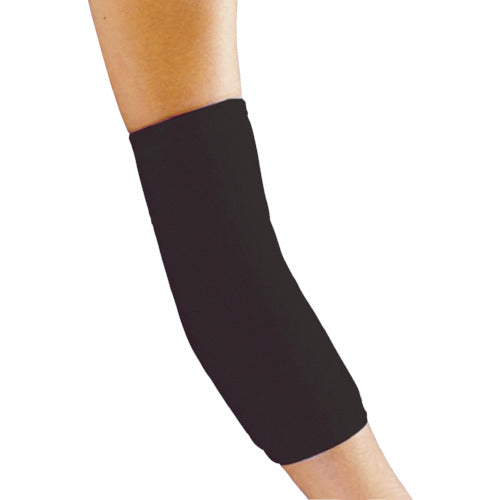 Fukutoku Comfortable Stretch Elbow Supporter 1 Piece Black Free Size 1782 1 Piece