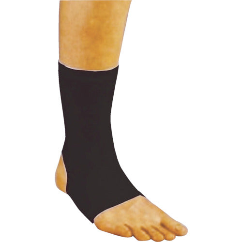 후쿠 토쿠 쾌적 스트레치 서포터 발목 1 장 검정 무료 1786 1 장