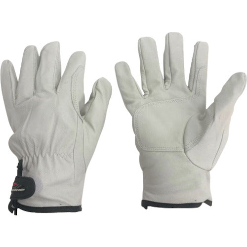 Mitani genuine pig leather gloves (Velcro cuffs) #FC-001 Fitton Comfort with inner padding, LL size 209273 1 pair