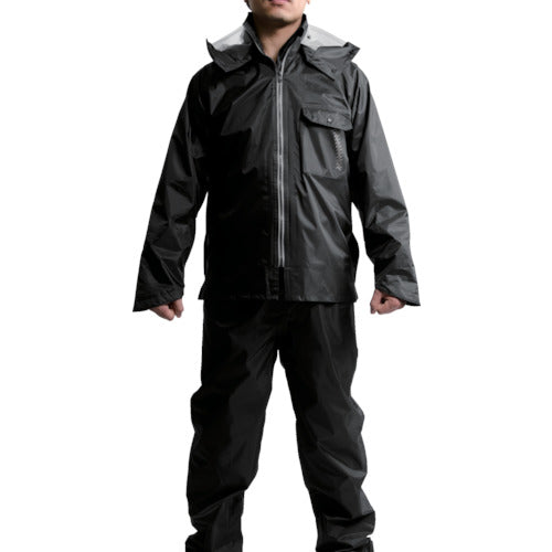 Makku 雨具 いぶし銀 BLK M AS4000-BK-M 1 着