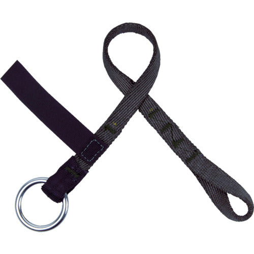 TSUYORON Full Harness Safety Belt Connection Belt, Dark Gray, Length 500mm, NR-2-50-DG-HD, 1 Piece