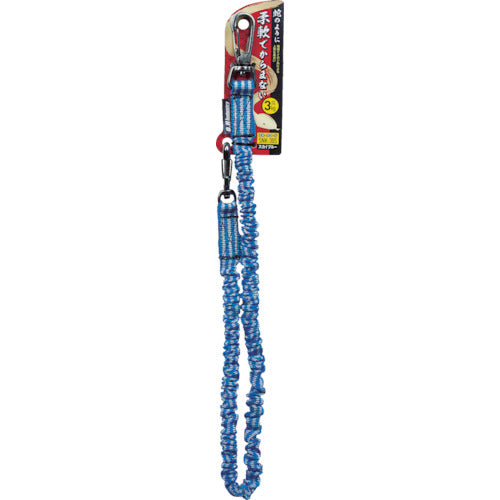 OH Fall Prevention Cord Snake Cord Load Capacity 3kg Sky Blue SNK-30S 1 Piece