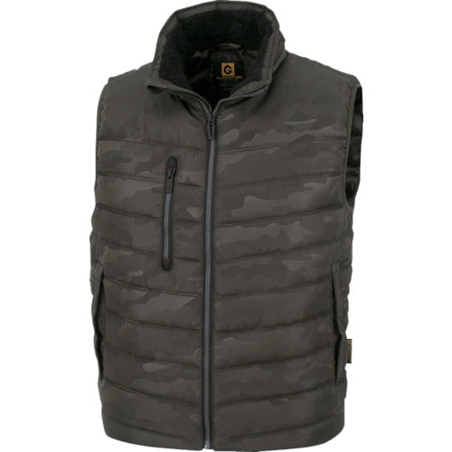 COCOS Cold Weather Workwear Cold Weather Vest G-1099 59 Army Camouflage M Length 63cm Chest 107cm G-1099-59-M 1 unit