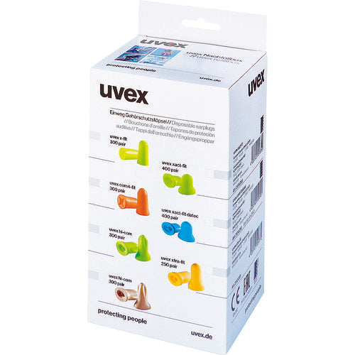 UVEX Earplugs UVEX Extra Fit 250 pairs per box (2112061 2112082 1 box