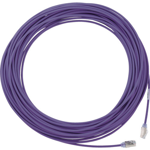PANDUIT カテゴリ6A細径シールドパッチコード 15m 紫 STP28X15MVL 1 本