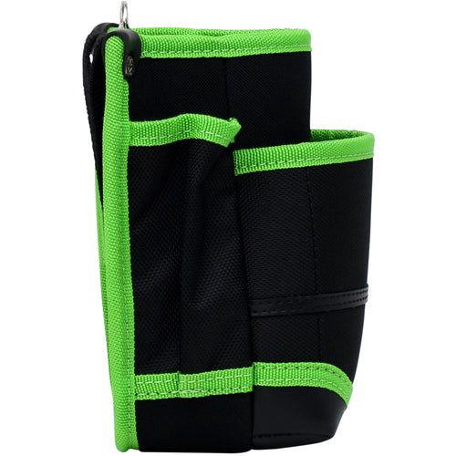 KH 武尊魂 2段 腰袋 黒/緑 TK02K-G 1 個