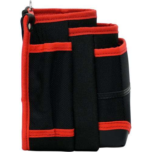 KH 武尊魂 3段 腰袋 黒/赤 TK03K-R 1 個