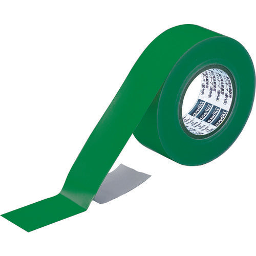TRUSCO ラインテープ 屋内用 幅50mmX長さ50m グリーン TLT-50EAGN 1 巻