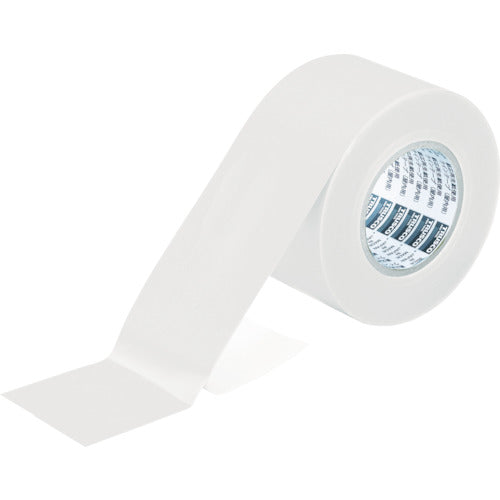 TRUSCO ラインテープ 屋内用 幅75mmX長さ50m ホワイト TLT-75EAW 1 巻