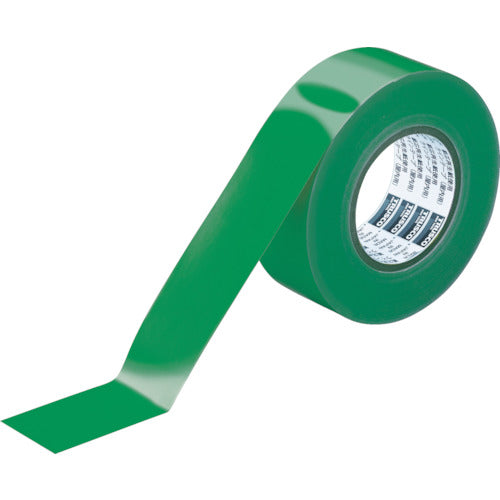 TRUSCO ラインテープ ゴミゼロタイプ 幅50mm×長さ50m グリーン TLTS-50EGN 1 巻