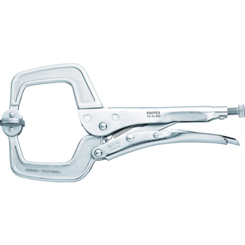 KNIPEX C型グリッププライヤー(溶接用) 280mm 4244-280 1 丁