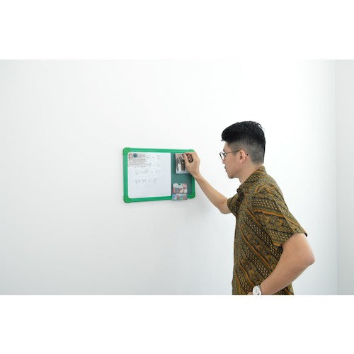 WRITEBEST Whiteboard with Cross Bulletin Board 30 x 45 PDF115 1 sheet