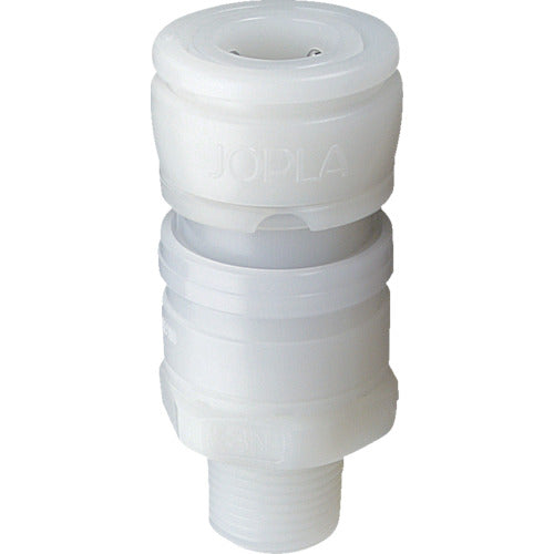 JOPLAX Resin Socket, Mating Mounting Rc (PT) 3/8, JOPLAX PE Series, TSV-3E, 1 Piece